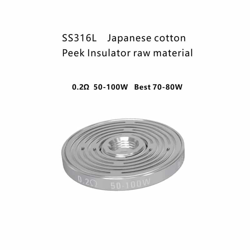 VandyVape Maze RDA Coil ss316 0.2ohm Coil