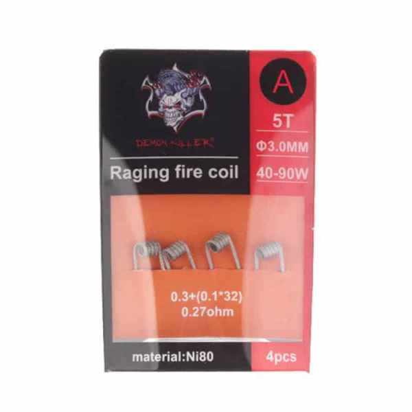 ⁦Demon Killer Raging Fire Coils (4pcs/pack)⁩ - الصورة ⁦4⁩