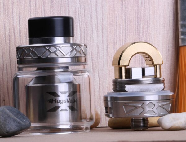 ⁦Authentic Ring Lord Mesh RTA Tank Stainless Steel⁩ - الصورة ⁦4⁩