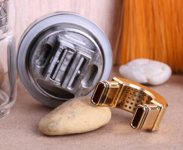 ⁦Authentic Ring Lord Mesh RTA Tank Stainless Steel⁩ - الصورة ⁦3⁩
