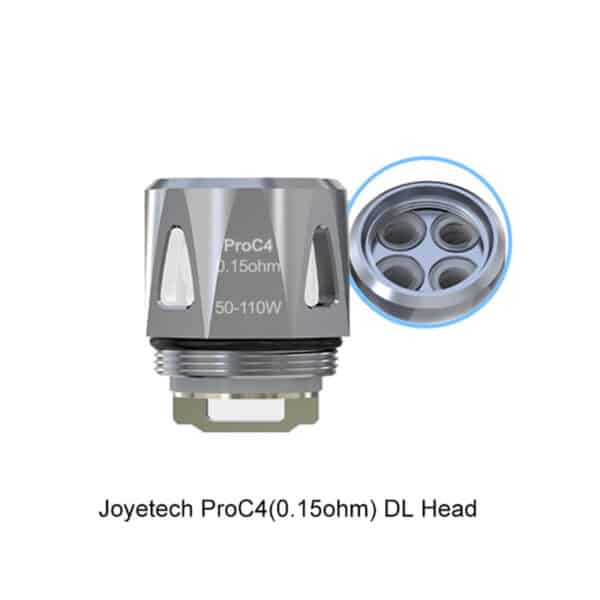 ⁦Joyetech ProC4 DL Head 0.15ohm for ProCore Aries⁩ - الصورة ⁦2⁩