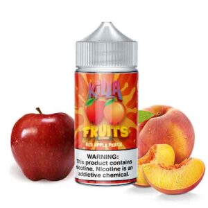 Killa Fruits - Red Apple Peach - 100ml - 3mg