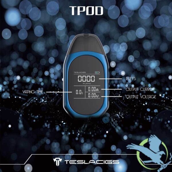 ⁦Teslacigs TPOD Pod Vape Kit⁩ - الصورة ⁦4⁩
