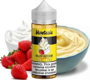 Killer Kustard Strawberry By Vapetasia 100ml 3mg