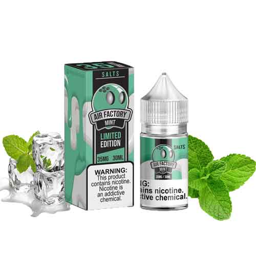 Mint Limited Edition Salts By Air Factory 