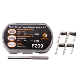 Geekvape Multi Strand Fused Clapton Coil 2 in 1-F209