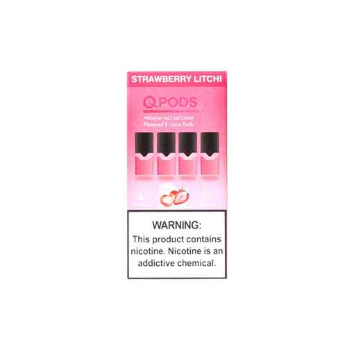 QPODS Salt Nic Oil Cartridge 0.9ml 4PCS/Pack, support JUL & JCo1 - Image 8