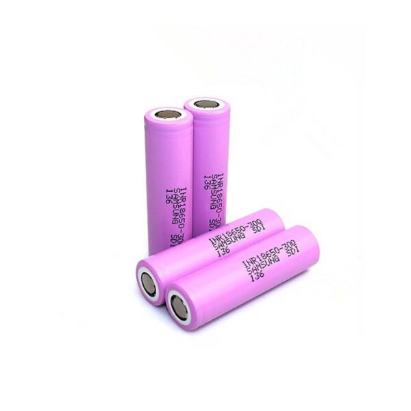 ⁦Samsung IMR 30Q 18650 Battery 3000mah 2pc⁩ - الصورة ⁦2⁩