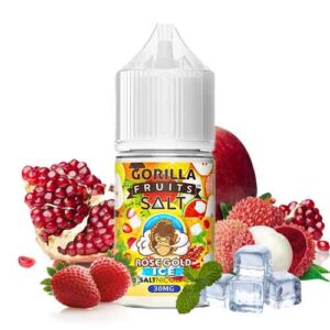 Gorilla Fruits Nic Salt - Rose Gold Ice - 30ML