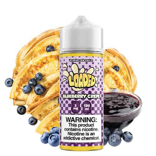 Blueberry Crepe 120ml - Loaded